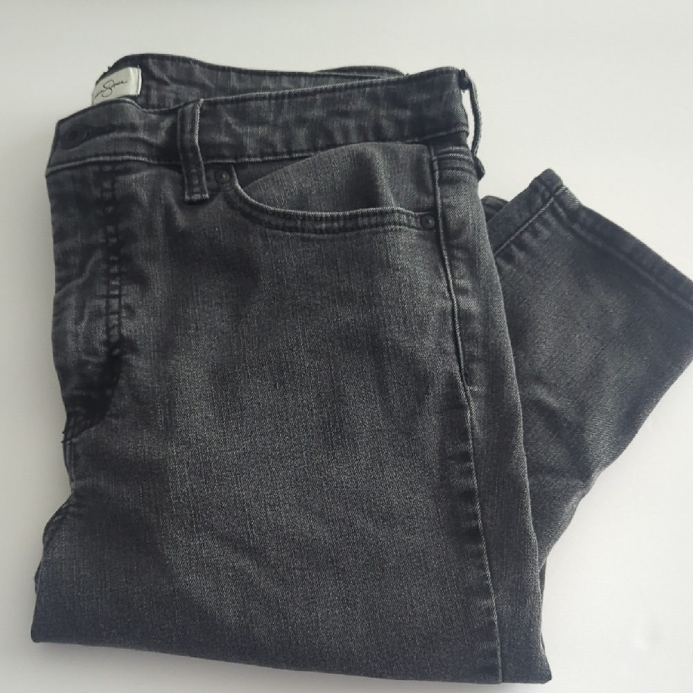 Jessica Simpson Charcoal/Black Skinny Jeans